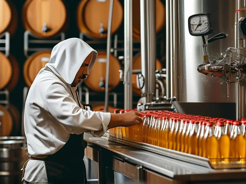 啤酒酿制方法视频教程实际操作场景