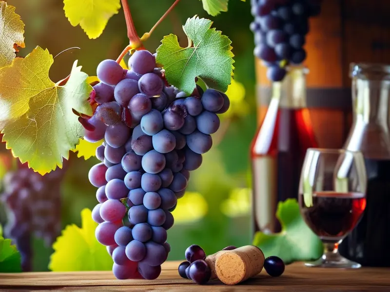 家庭自酿葡萄酒制作过程展示