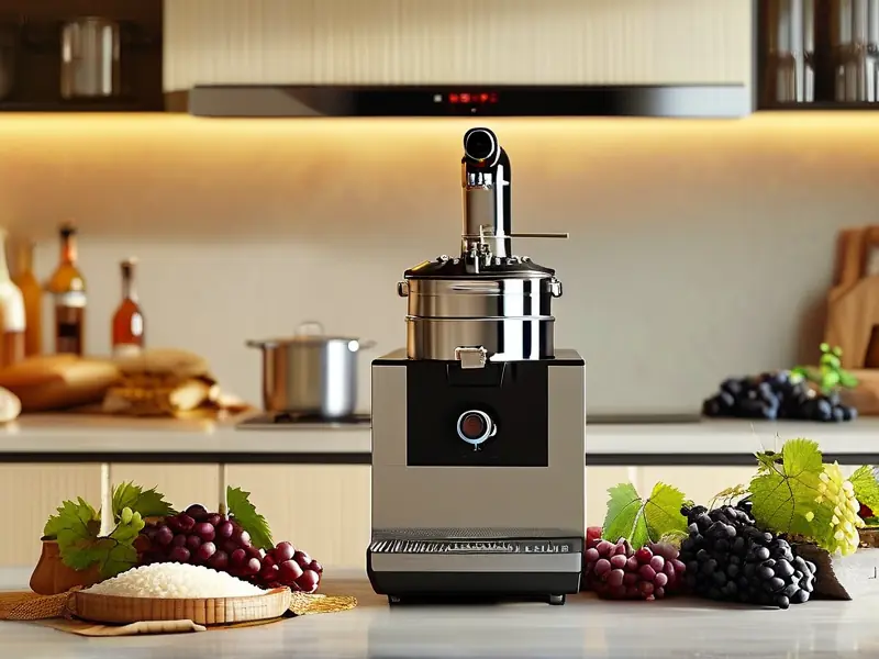 全自动酿酒机在厨房中的使用场景