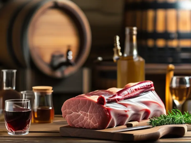 肉类酿酒工艺展示