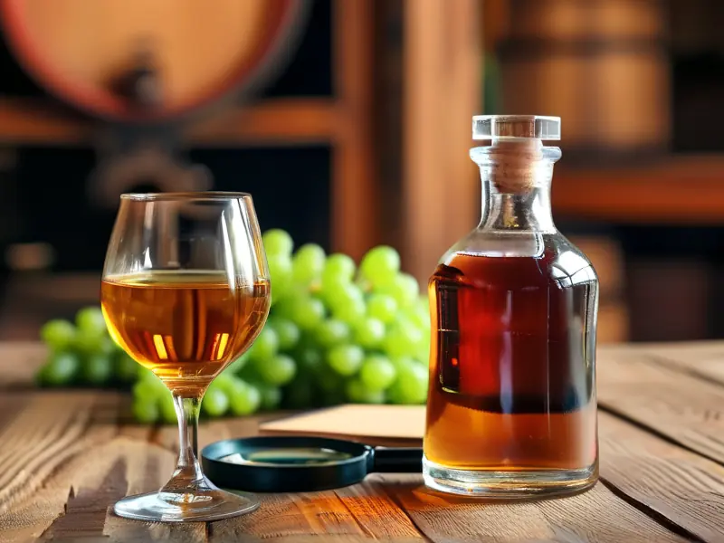 纯粮食酒和勾兑酒对比图