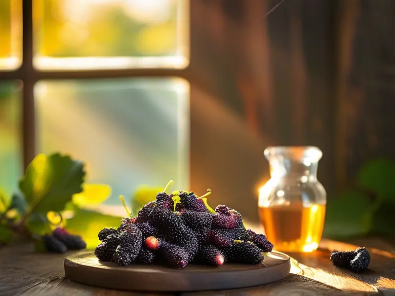 自制桑葚酒的材料和工具准备