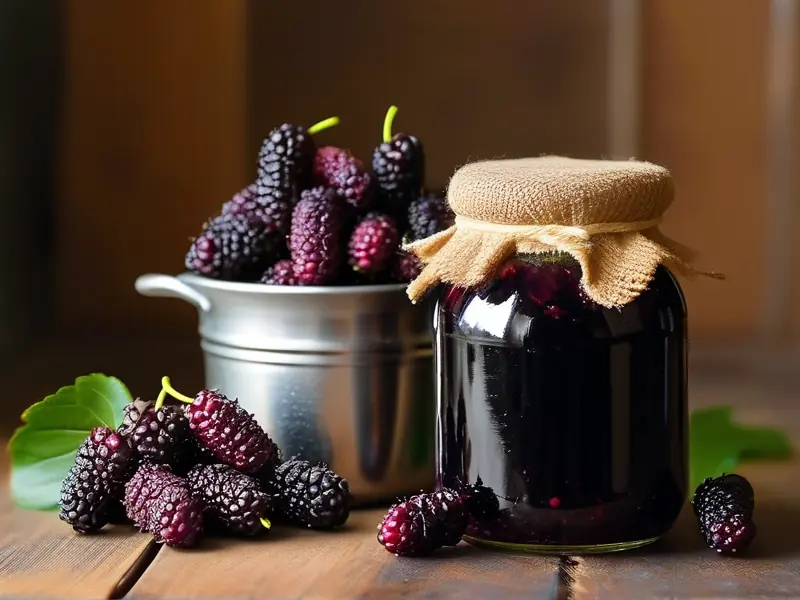 家庭自制桑葚酒的步骤展示