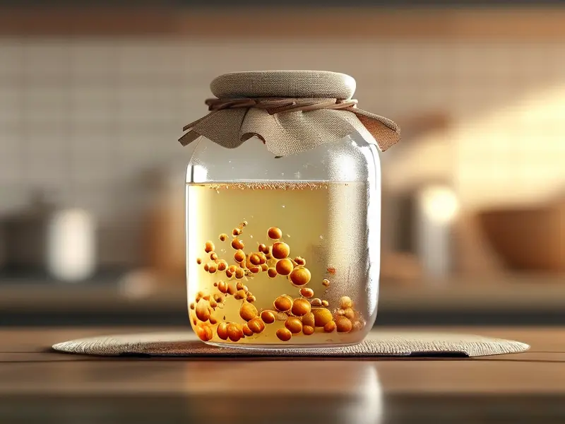 家庭自制甜白酒发酵过程实拍图