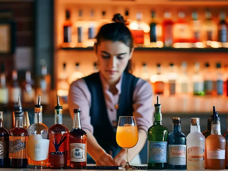 哈尔滨调酒培训学校实操课堂现场