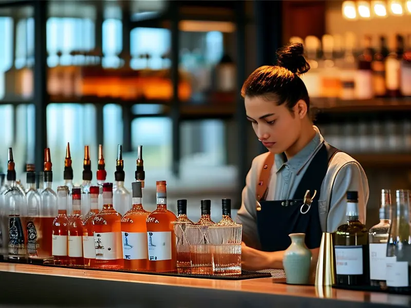 宁波调酒培训学校专业调酒师教学现场