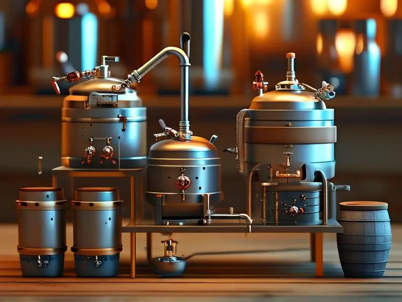 小型酿酒设备套钱展示图