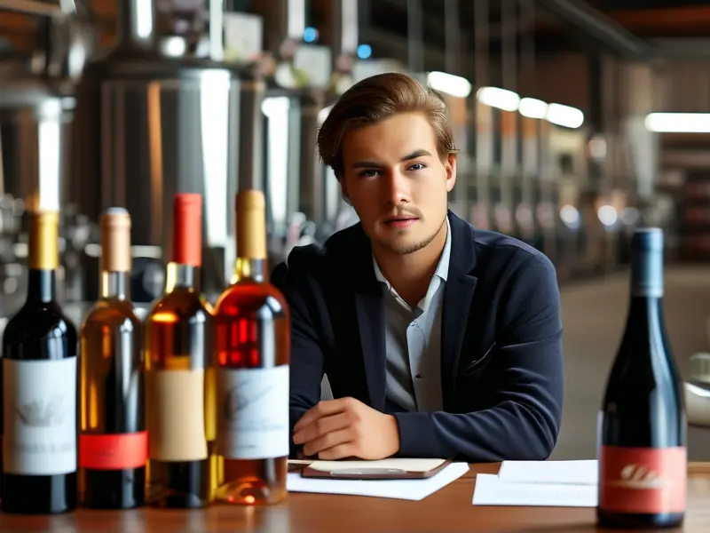 酒代理洽谈合作场景