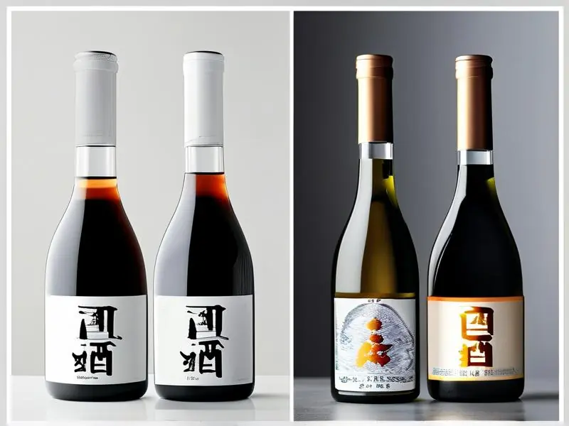 纯粮白酒与勾兑白酒对比图