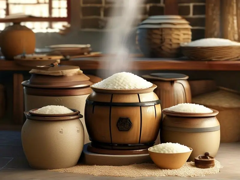 传统米酒制作工艺流程实拍图