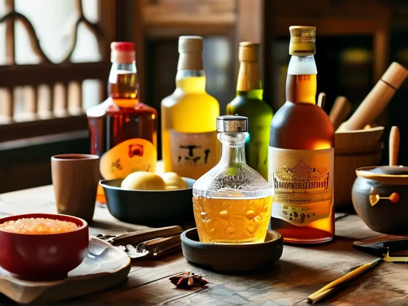 世界著名酿造酒集合展示
