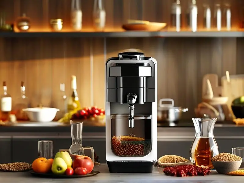 家用自动酿酒机器工作场景