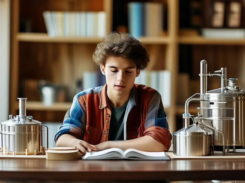 自考酿酒工程专业学习场景