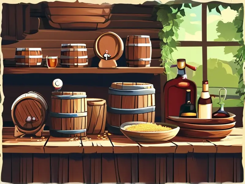 家庭自酿酒潜在危害示意图