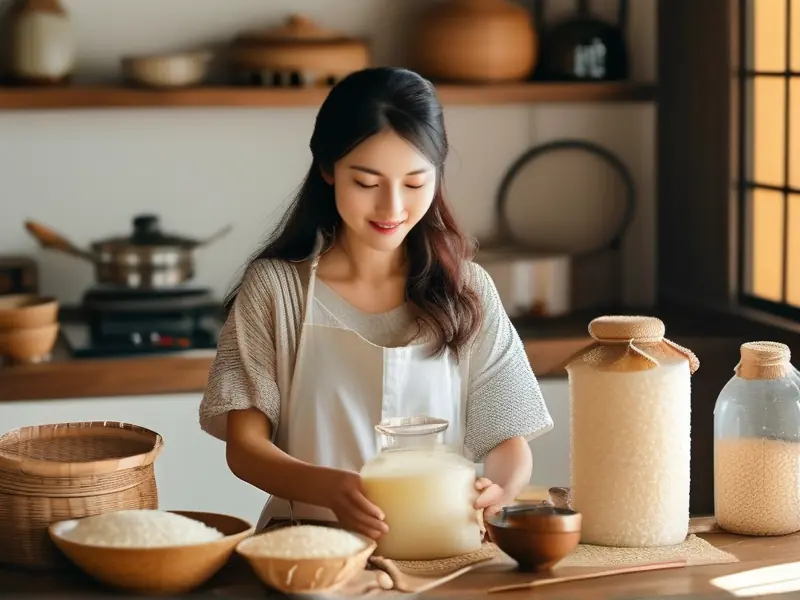 家庭自制米酒视频教程实拍