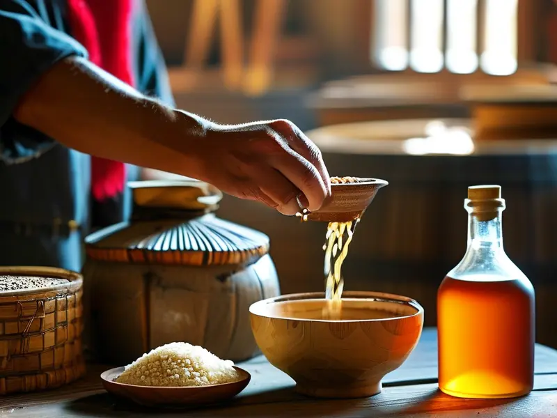 自制米酒酒曲的制作过程