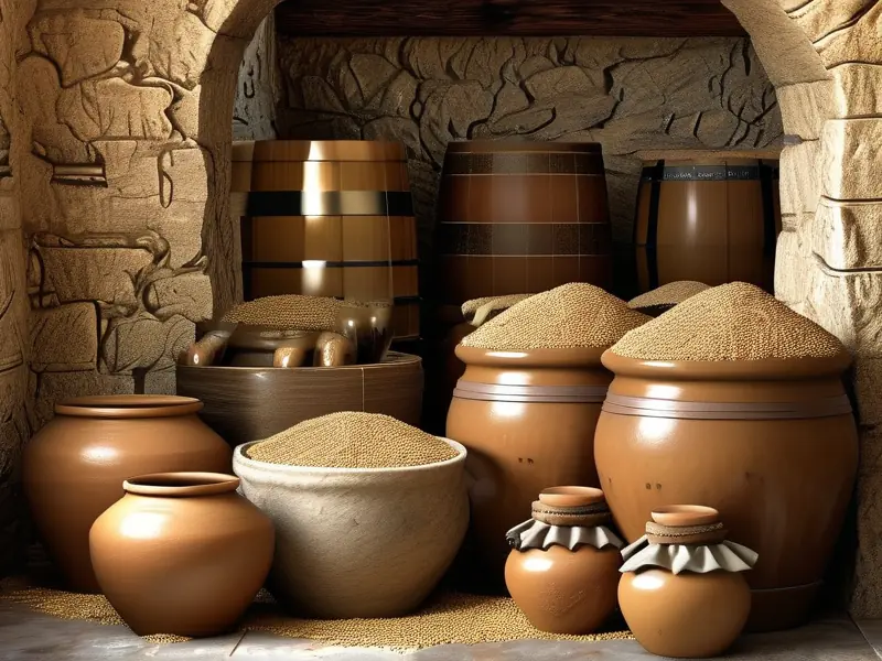 古代酿酒工艺场景