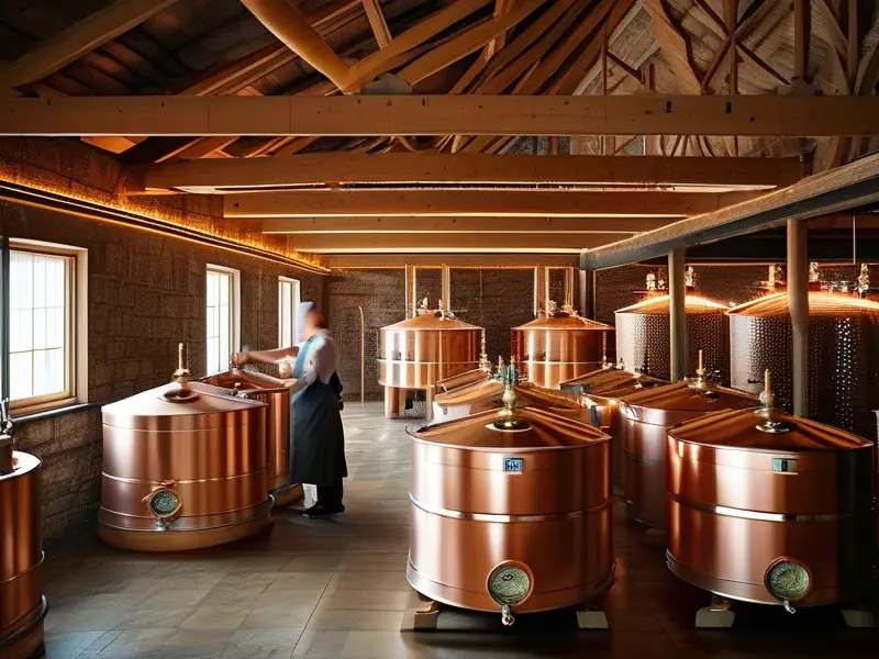 小型酒坊酿酒过程实景展示