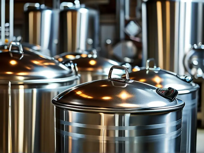 300斤不锈钢酿酒设备实拍图