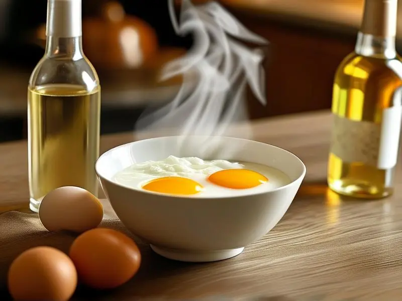 传统白酒冲蛋成品展示