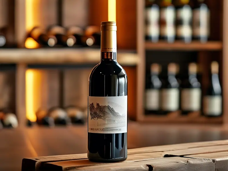 白酒收藏环境展示