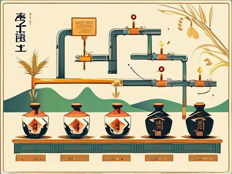 白酒制作工艺流程图解