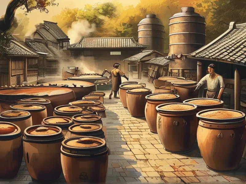 传统白酒酿造工艺流程实拍图