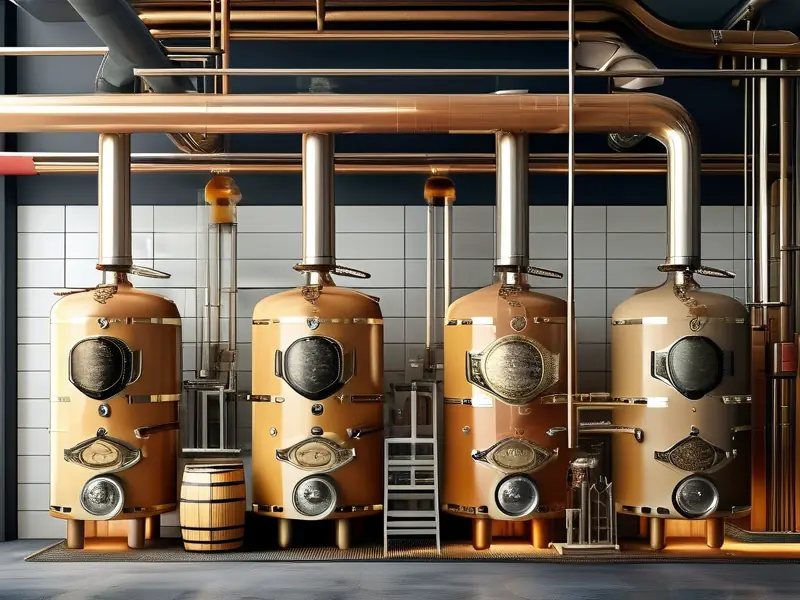 白酒酿造方法对比图