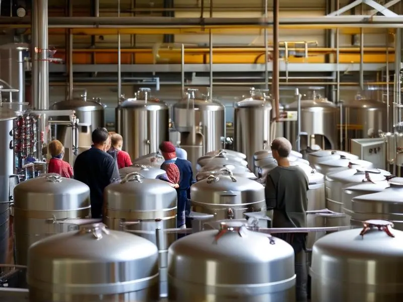 白酒酿酒师培训班学员实践学习场景