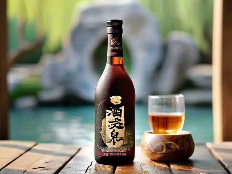 趵突泉酒34度特酿产品展示