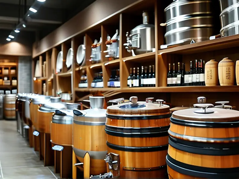 成都酿酒设备市场实景