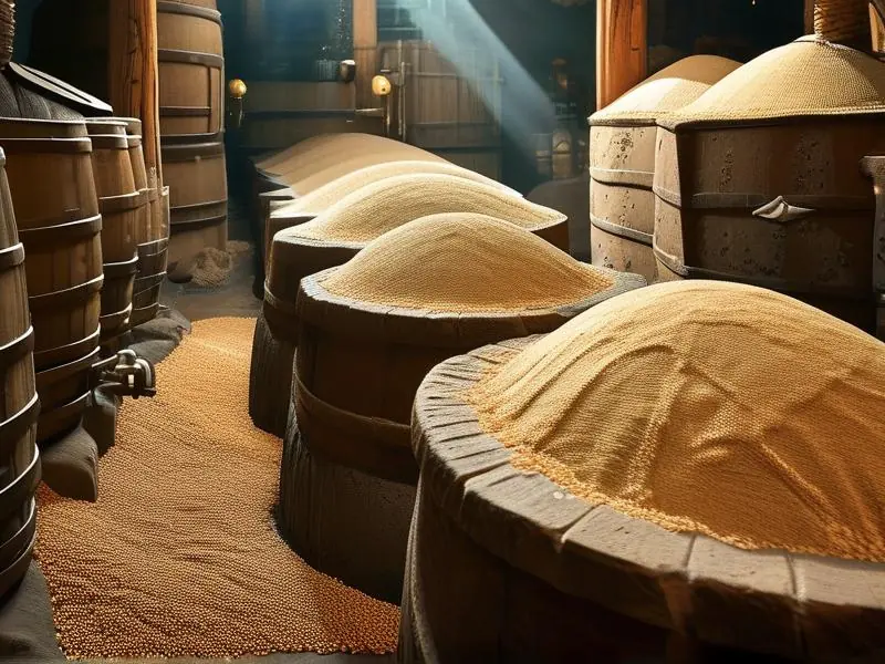 传统纯粮食酿造工艺展示