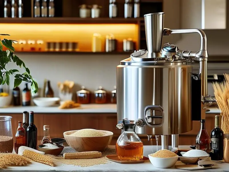 大型家用酿酒设备实景展示