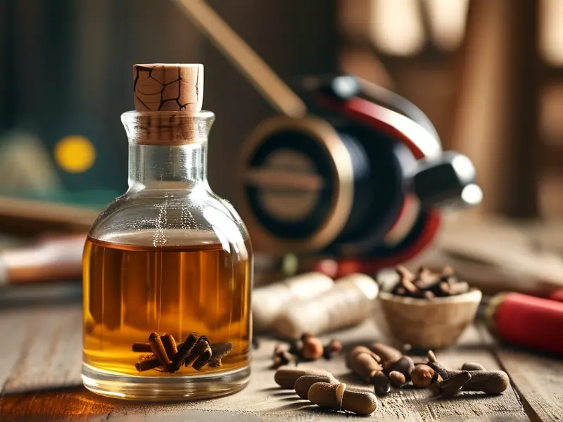 自制钓鱼中药酒原材料展示