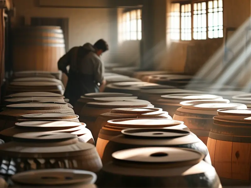钓鱼台酒传统酿造工艺现场