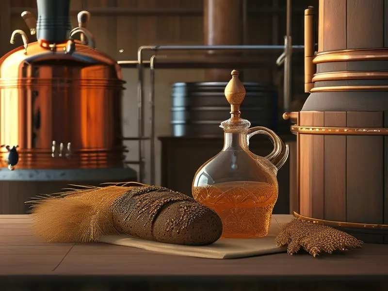 俄罗斯传统伏特加蒸馏过程实拍