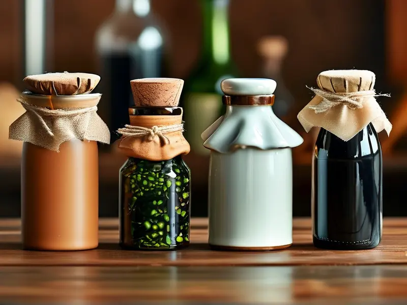 五种不同酒瓶密封方式对比实拍图