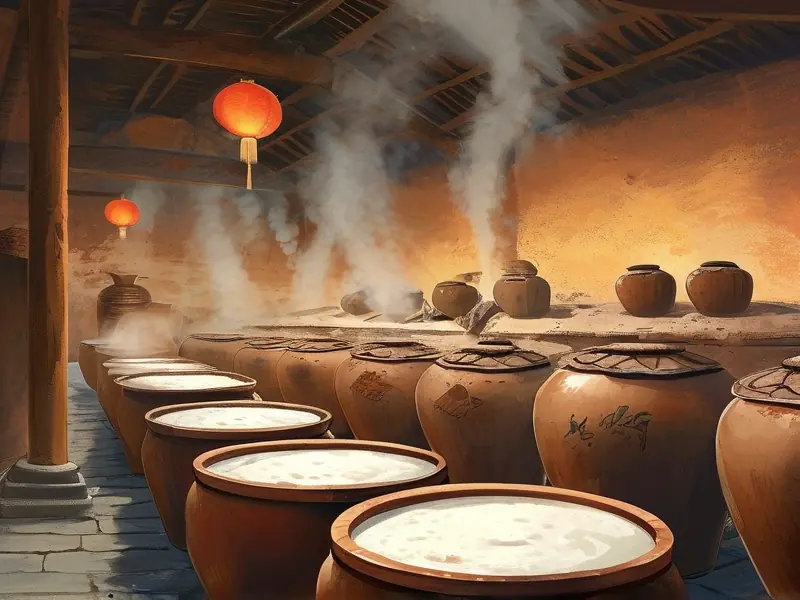 固态法白酒传统酿造工艺现场实拍