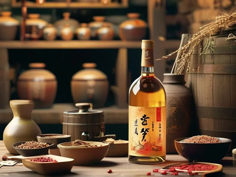 酿酒师调配固本培元酒