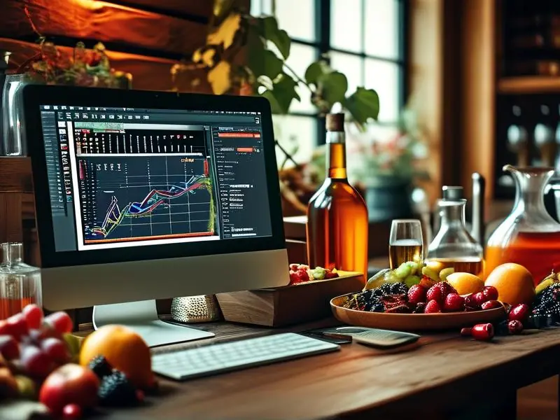 酿酒师制作果酒酿造ppt