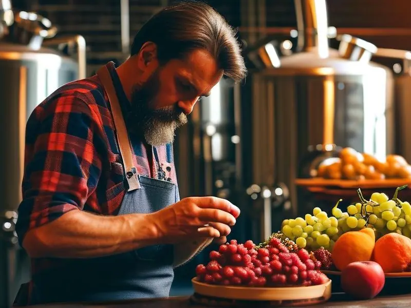 果类蒸馏酒酿造过程实拍