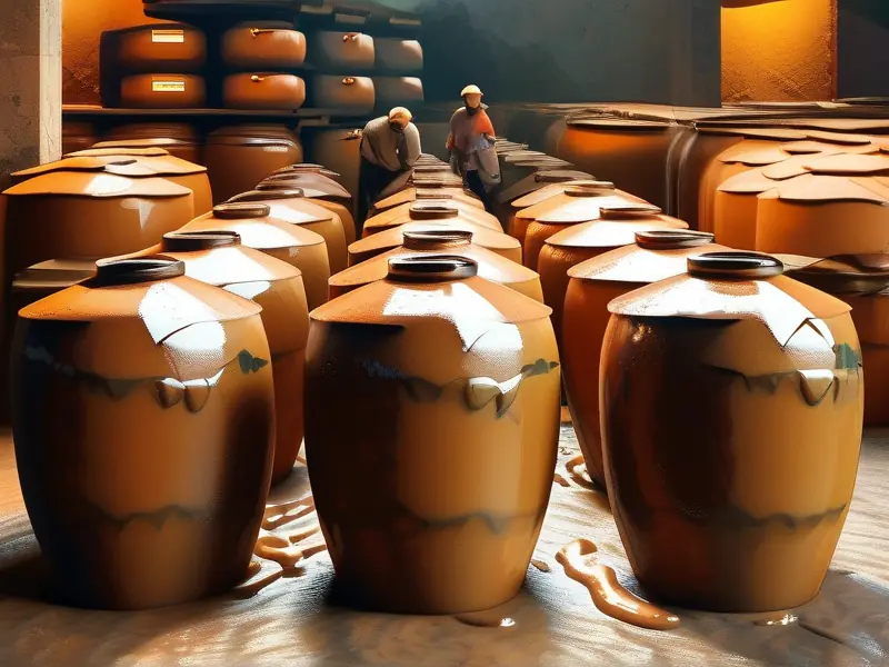 汉酱酒传统酿造工艺现场实拍