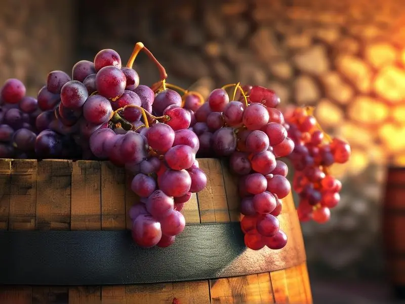 传统工艺红葡萄酒发酵过程实景