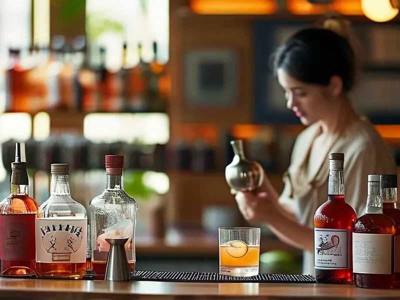 湖北调酒培训学校现场教学