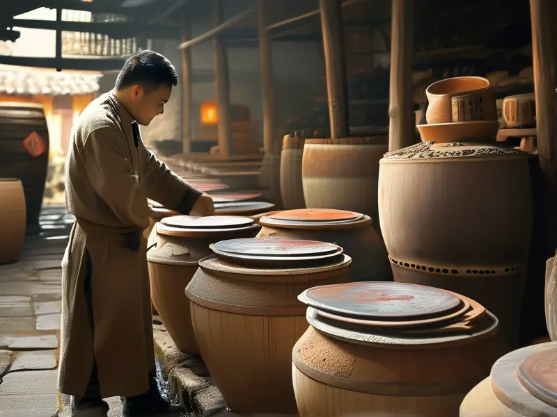 湖南酿酒技术传授现场