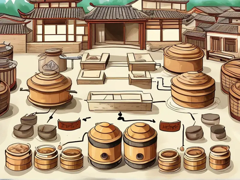 酱香白酒传统酿造工艺步骤详解图