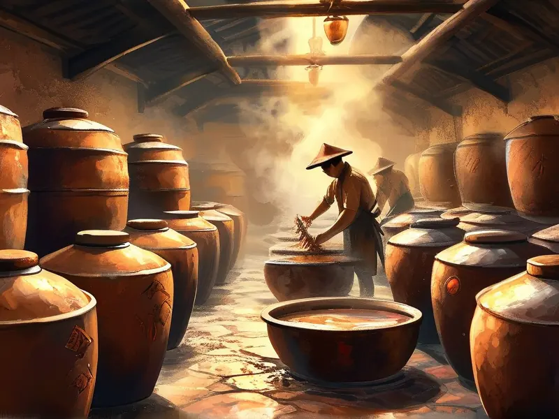 酱香酒传统工艺实拍：工人翻醅与蒸馏过程