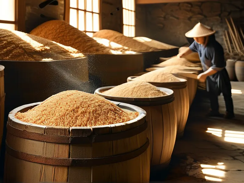 酱香型白酒传统酿造工艺现场