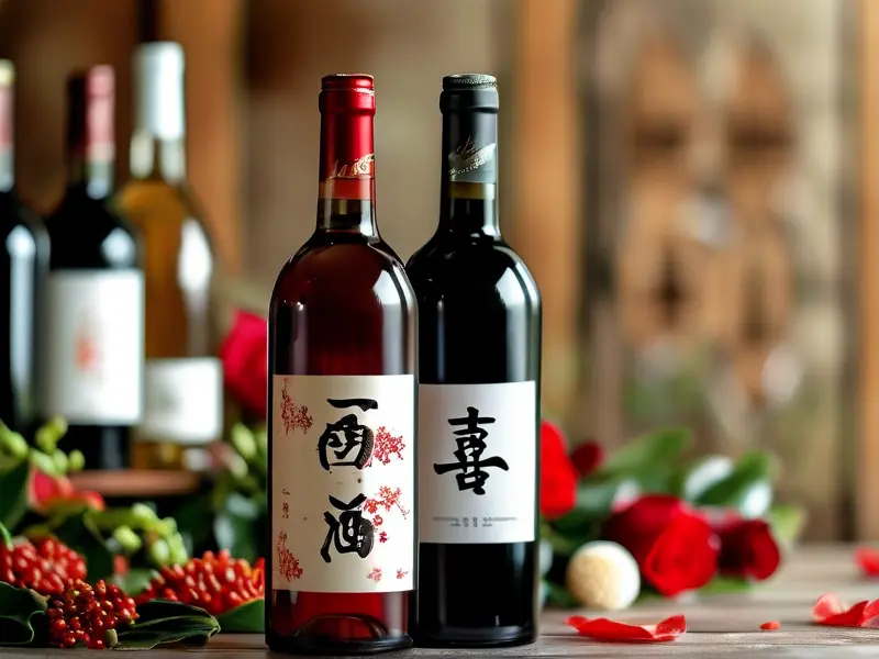 新人挑选婚宴用酒
