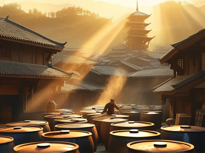 金沙酿酒工艺实际操作场景